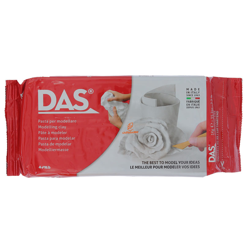 خمیر مجسمه سازی 1000 گرمی سفید داس DAS