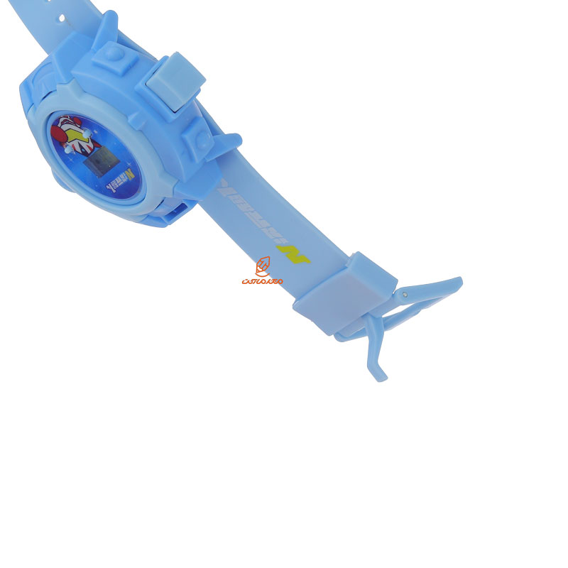 ساعت مچی فانتزی 23017 آبی روشن SUPER (7)