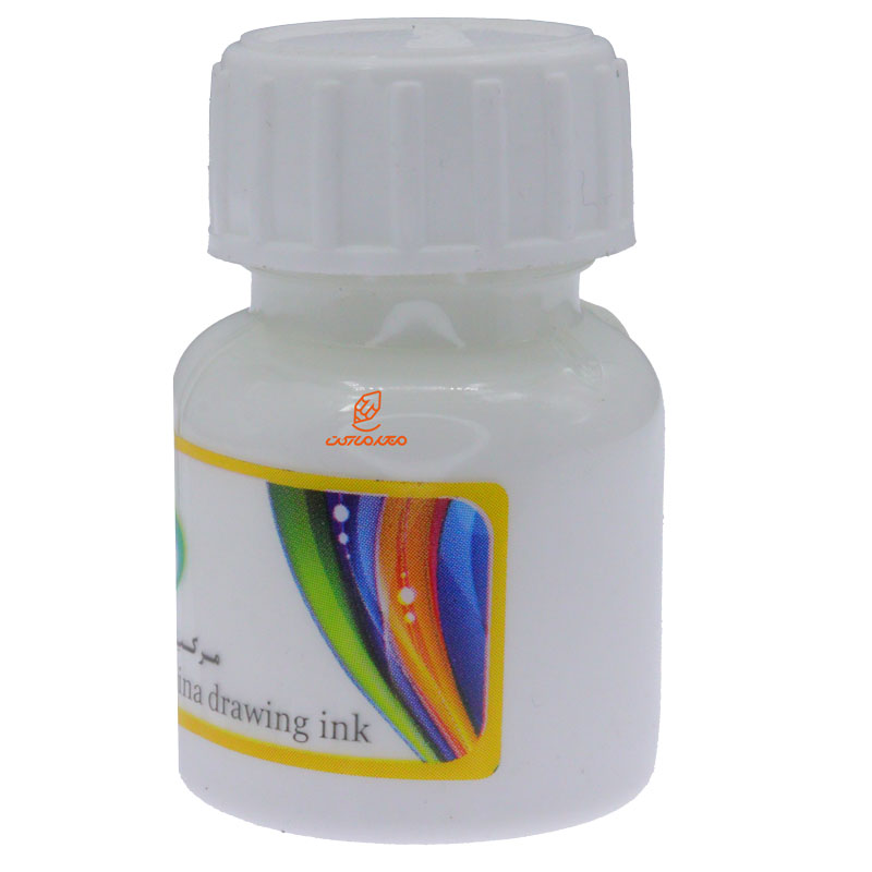 مرکب خوشنویسی سفید 25 میل اعتدال (2)