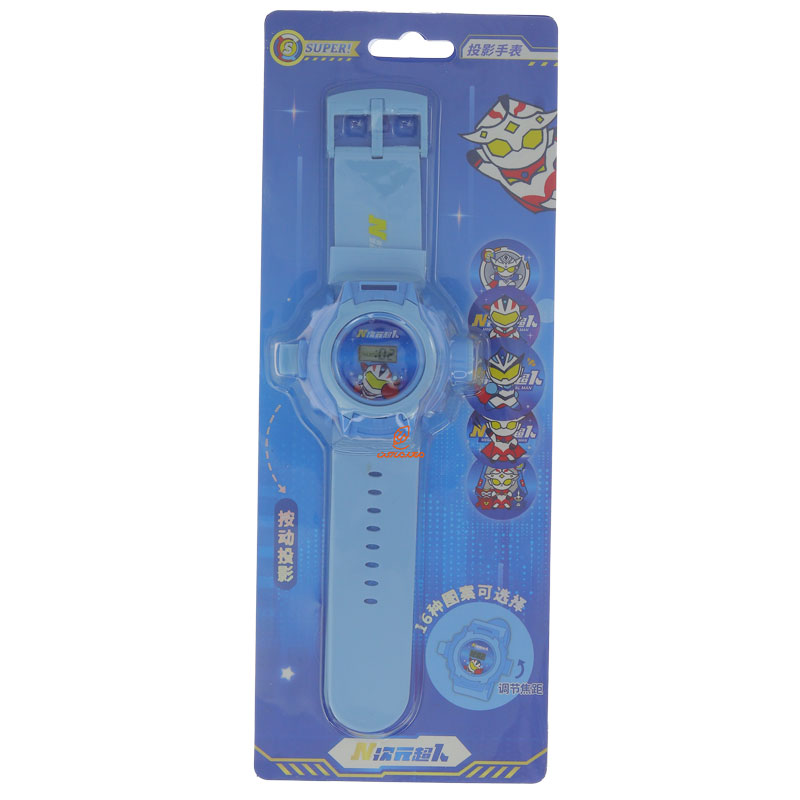 ساعت مچی فانتزی 23017 آبی روشن SUPER (1)