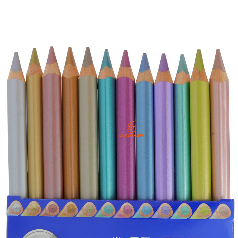 مداد رنگی متالیک 12 رنگ مدل SUPER FERBY لیرا LYRA (5)