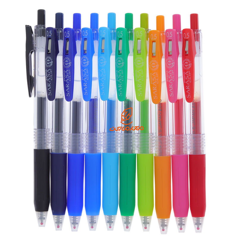 روان نویس 10 رنگ 0.5 میل زبرا مدل ساراسا کلیپ SARASA CLIP (1)