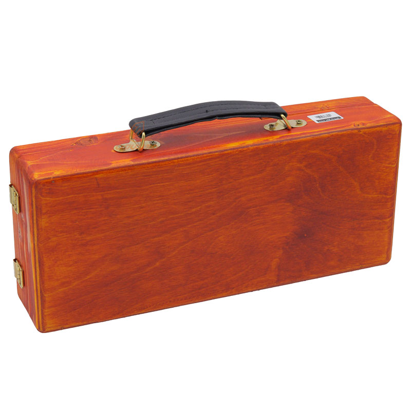 جعبه رنگ و ابزار یک طبقه کوچک چوبی (3)