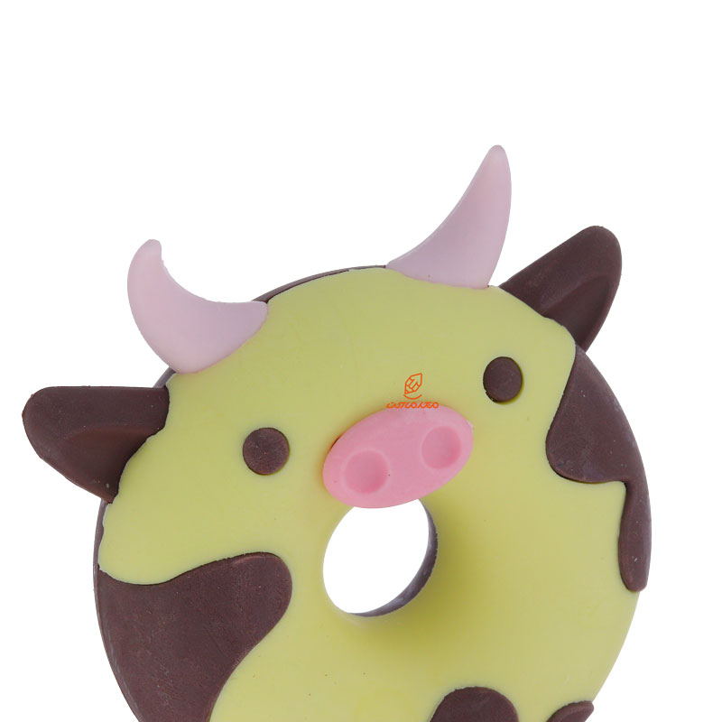 پاک کن فانتزی طرح دونات گاو مدل 8434 QIHAO (1)