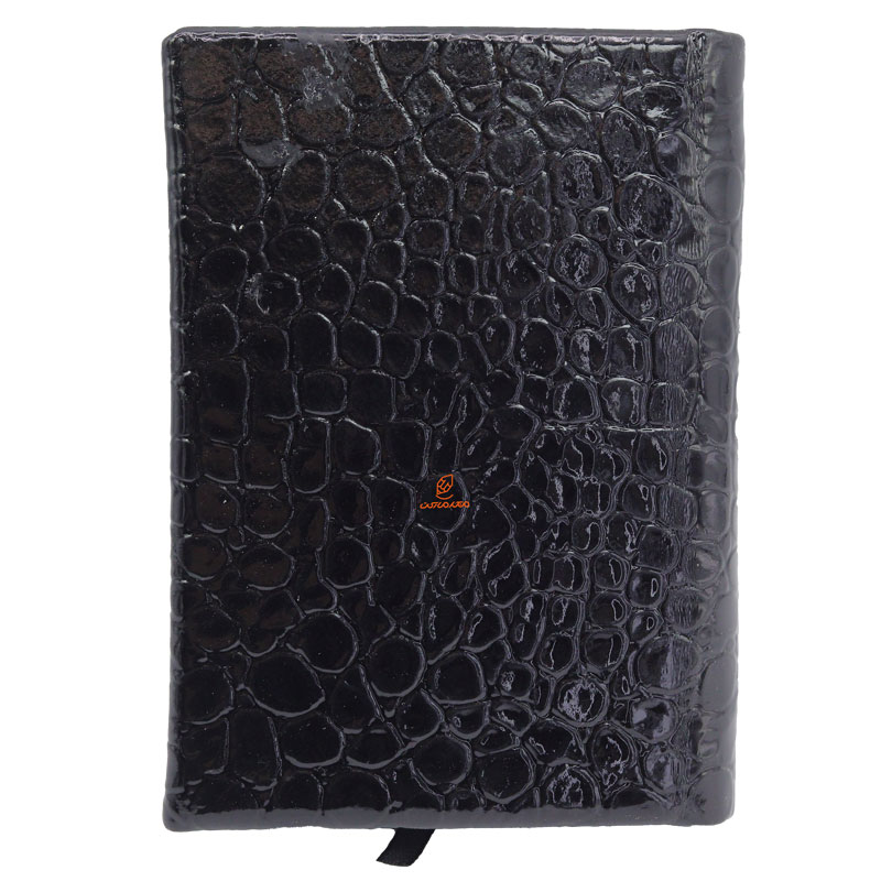 سالنامه (سررسید) جیبی 1403 پوست ماری مشکی کد 2 عرش