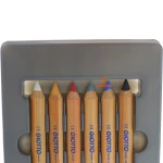مداد گریم 6 رنگ مدل براق 470200 جیوتو GIOTTO (1)