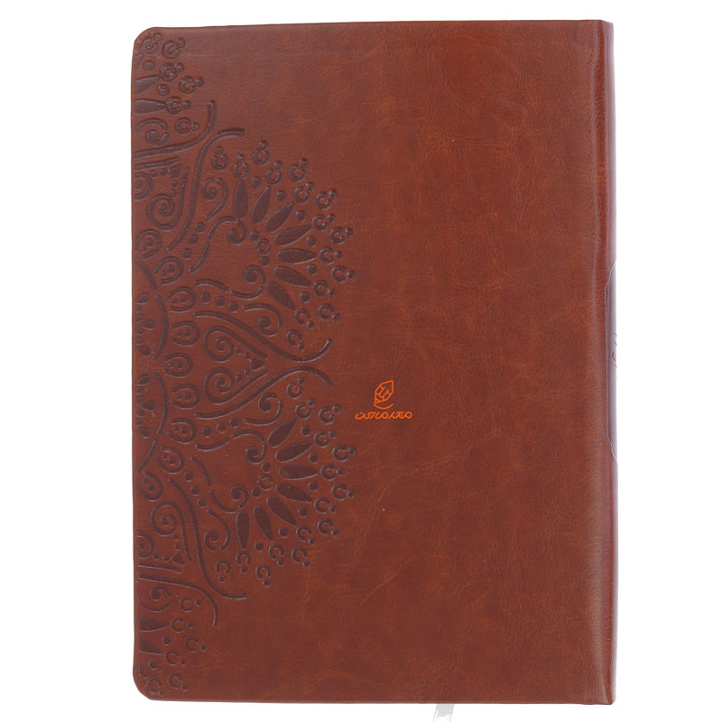 سالنامه (سررسید) 1403 وزیری ترمو طرح گل عرش