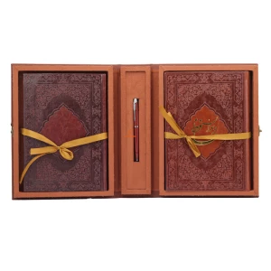 ست سه تکه حافظ+سالنامه لوکس+خودکار عرش