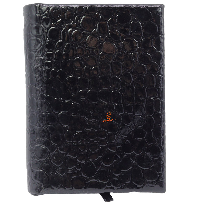 سالنامه (سررسید) جیبی 1403 پوست ماری مشکی کد 2 عرش (5)