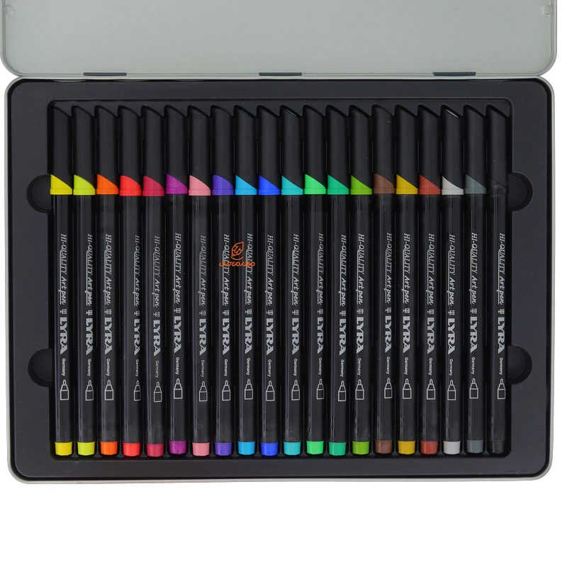 ماژیک طراحی حرفه ای 20 رنگ مدل ART PEN لیرا LYRA (1)