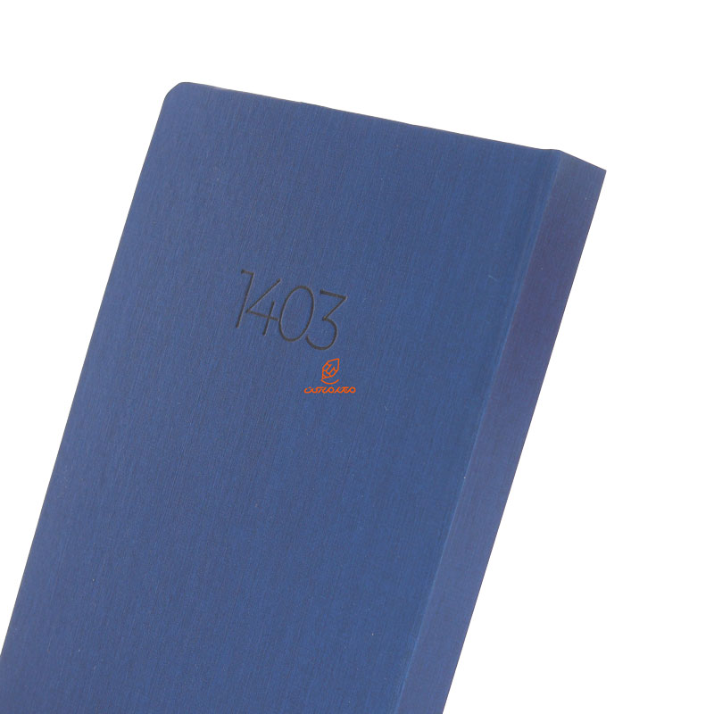 سالنامه (سررسید) 1403 وزیری جلد گالینگور سرمه ای دات نوت Dotnote (5)