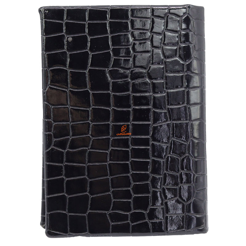 سالنامه (سررسید) جیبی 1403 پوست ماری مشکی کد 1 عرش