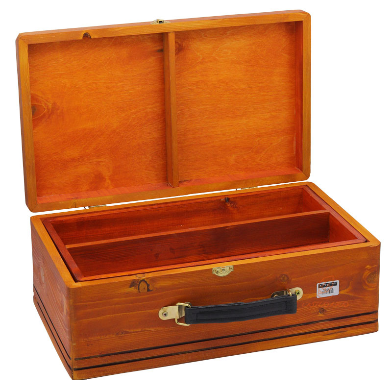 جعبه رنگ و ابزار دو طبقه چوبی (5)