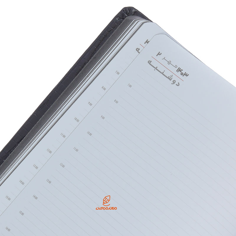 سالنامه (سررسید) 1403 وزیری دو تکه پوست ماری عرش (1)