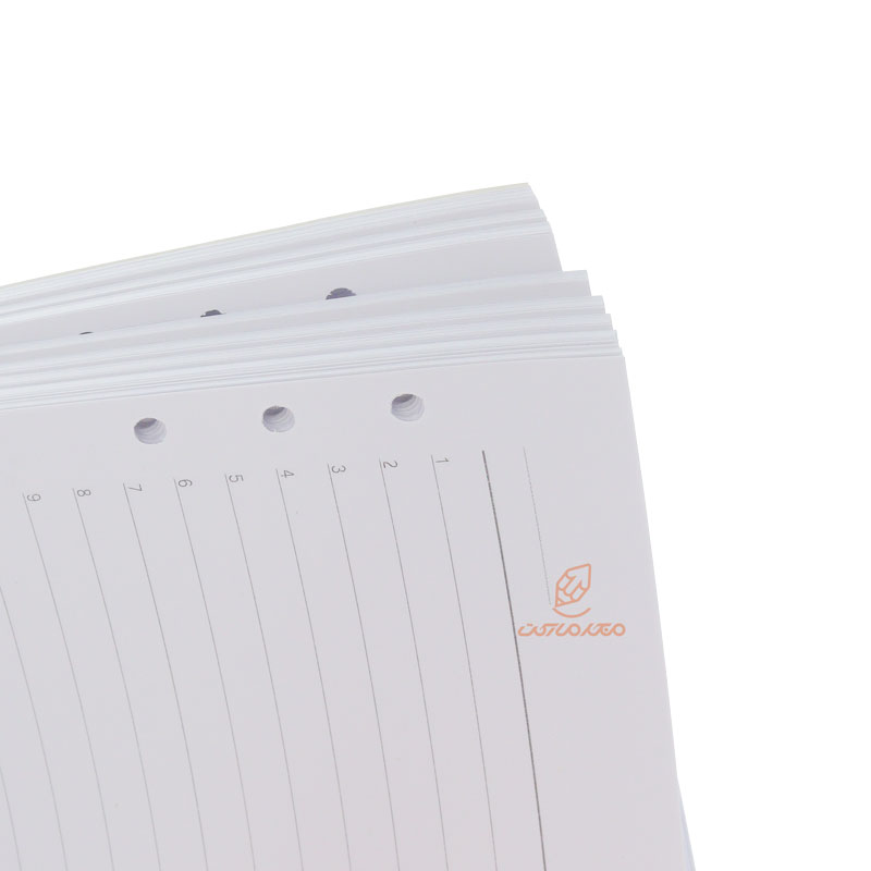 یدک یادداشت بزرگ خط دار 6 سوراخ قالب سیلیکونی دفتر سلنا (1)