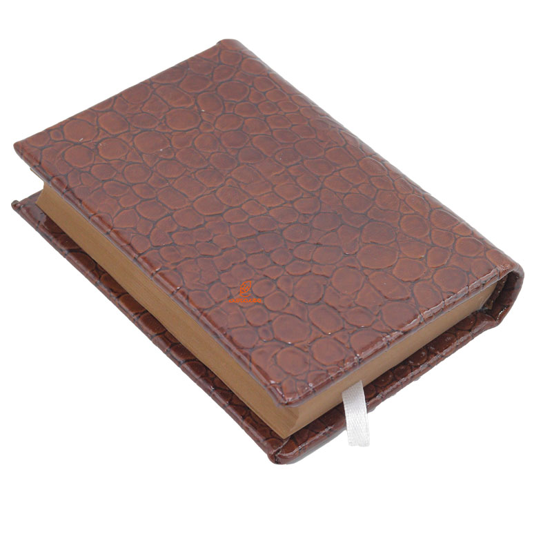 سالنامه (سررسید) جیبی 1403 پوست ماری قهوه ای کد 3 عرش (4)