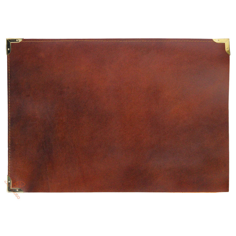 زیردستی چرم مخصوص خوشنویسی عسلی (2)