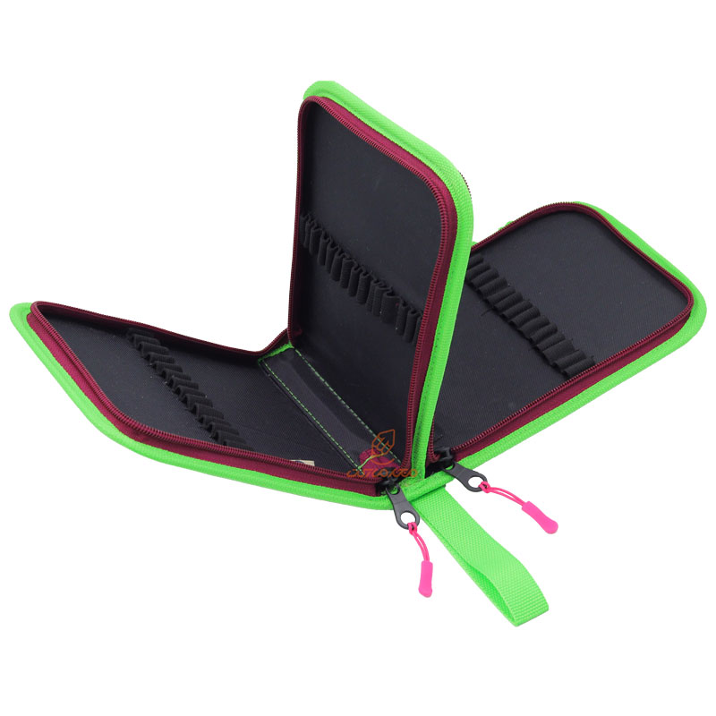 کیف مدادرنگی 60 رنگ سری V طرح گره های رنگی کانگرو (3)