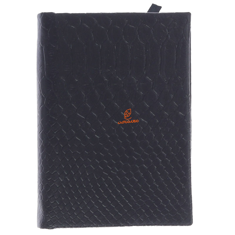 سالنامه (سررسید) جیبی 1403 پوست ماری مشکی کد 2 عرش (2)