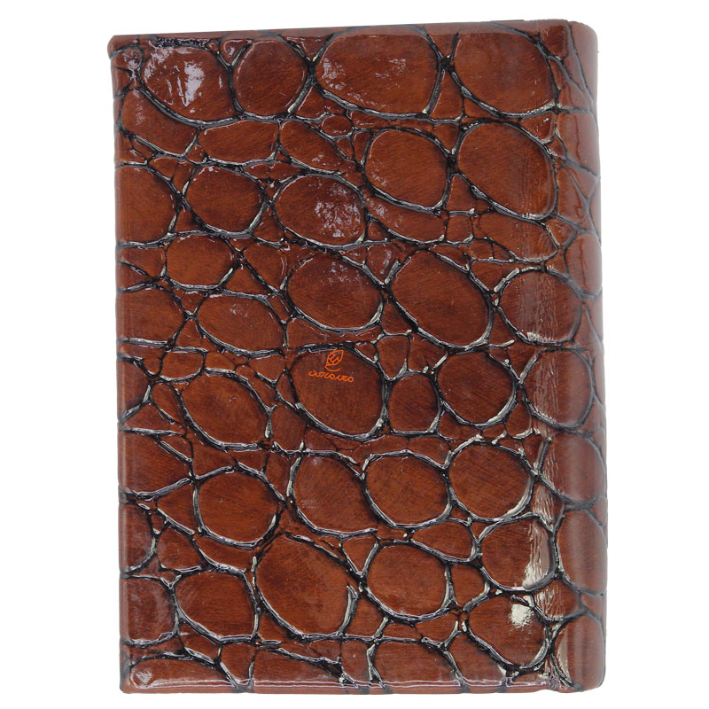 سالنامه (سررسید) جیبی 1403 پوست ماری قهوه ای کد 1 عرش (3)