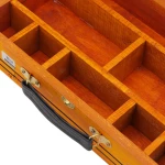 جعبه رنگ و ابزار یک طبقه بزرگ چوبی (3)