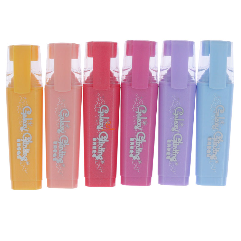 ماژیک علامت گذار 6 عددی شاینی H831 گلکسی (6)