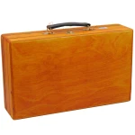 جعبه رنگ و ابزار یک طبقه بزرگ چوبی (5)