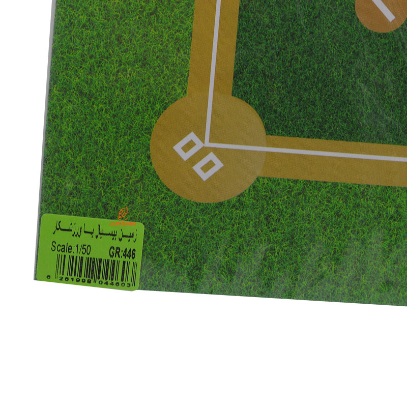 زمین بیسبال با ورزشکار کومه (1)