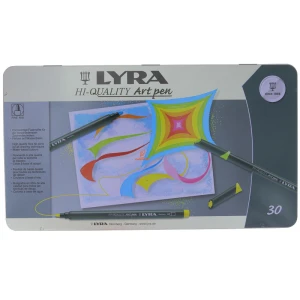 ماژیک طراحی حرفه ای 30 رنگ مدل ART PEN لیرا LYRA