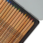 مداد رنگی 24 رنگ جعبه فلزی مدل POLYCOLOR PENCILS لیرا LYRA (6)