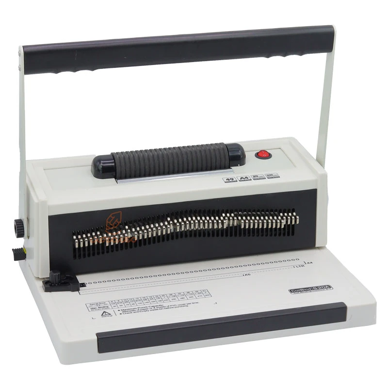 دستگاه صحافی (فنر زن) مارپیچ کیوپا مدل S-20A (1)