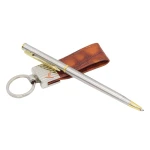 ست مدیریتی 4 تکه (کیف پالتوی+کیف پول، خودکار+جالیدی) چرم کد 73 عرش (1)