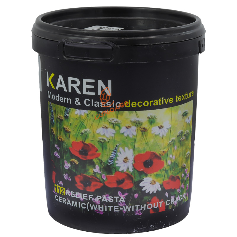 خمیر تکسچر سرامیک 1 کیلویی کارن