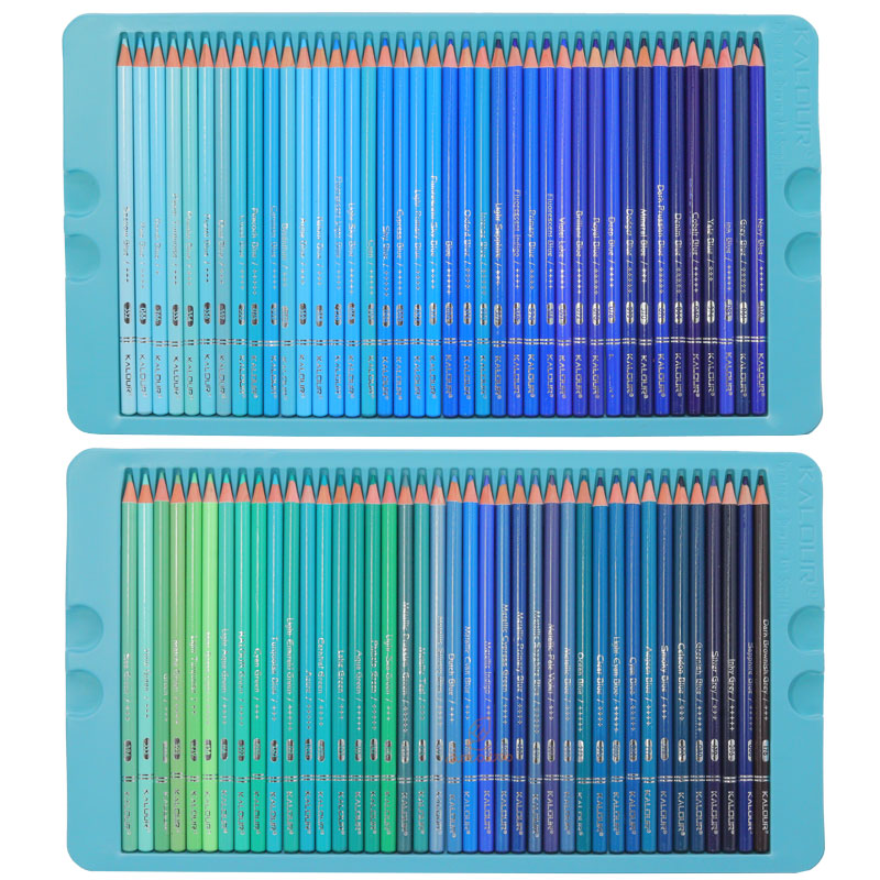 مدادرنگی 520 رنگ جعبه فلزی کالور KALOUR