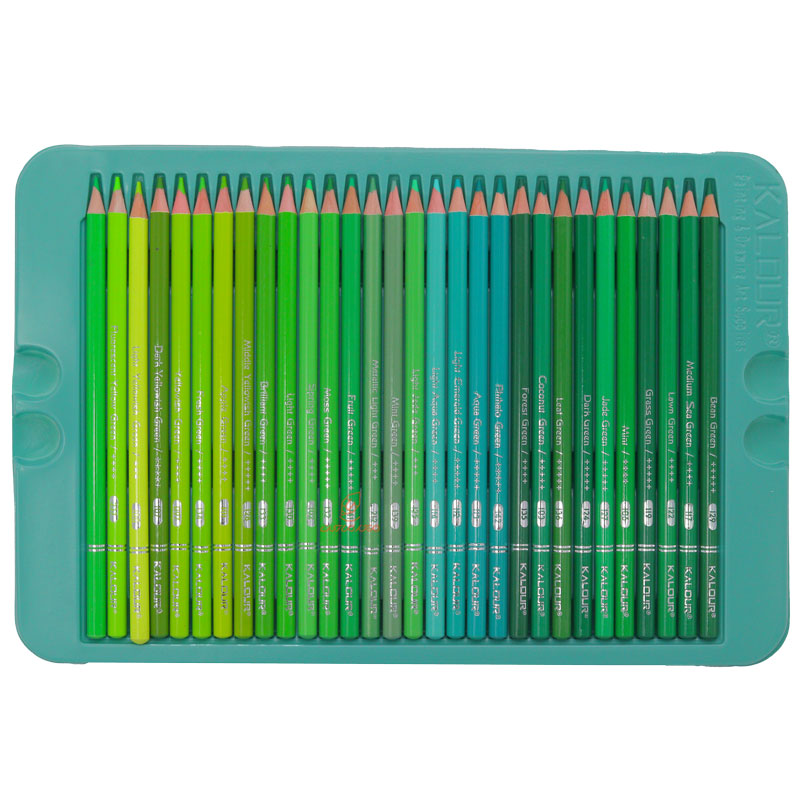 مدادرنگی 240 رنگ جعبه فلزی کالور KALOUR (10)