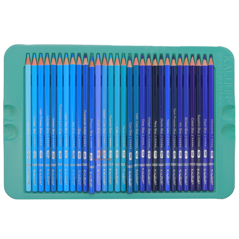 مدادرنگی 240 رنگ جعبه فلزی کالور KALOUR (11)