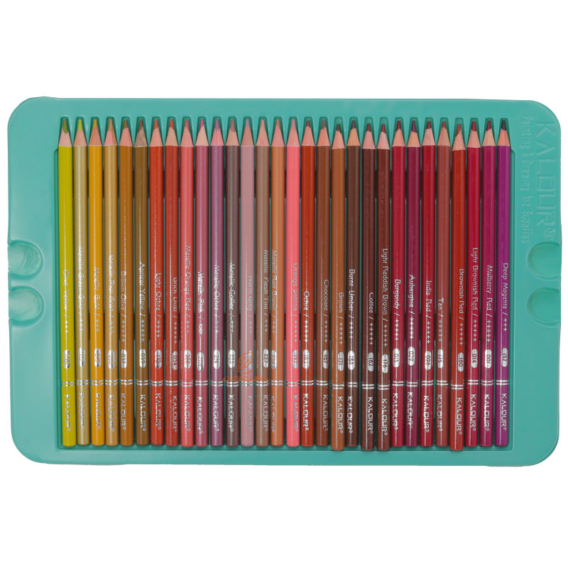 مدادرنگی 240 رنگ جعبه فلزی کالور KALOUR (8)