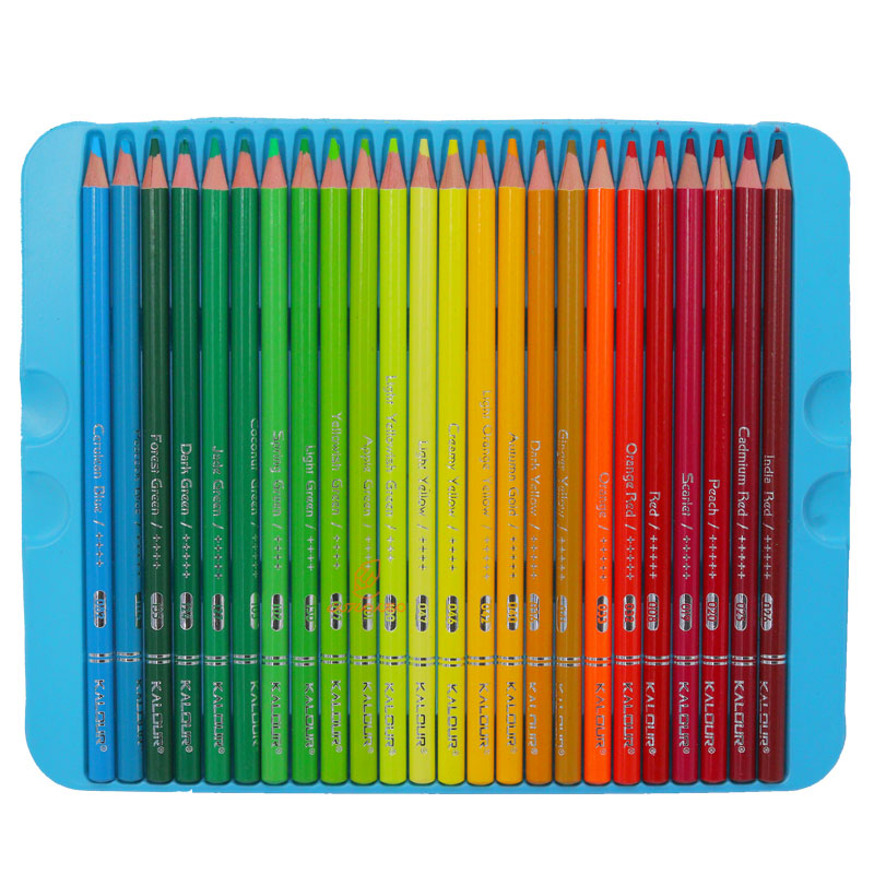 مدادرنگی 72 رنگ جعبه فلزی کالور KALOUR (8)