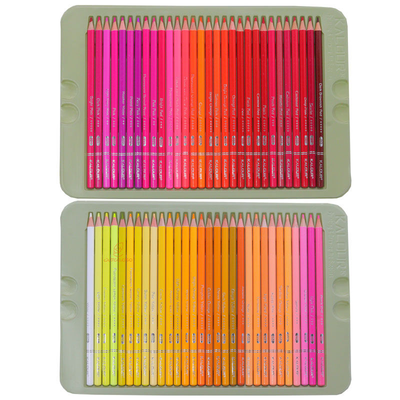 مدادرنگی 300 رنگ جعبه فلزی کالور KALOUR (4)