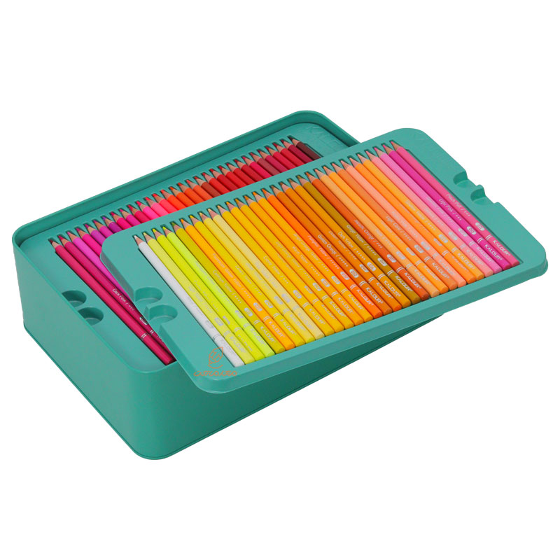 مدادرنگی 240 رنگ جعبه فلزی کالور KALOUR (5)