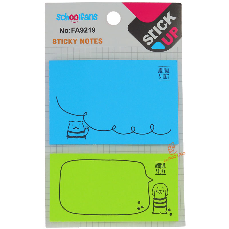 پک 2 عددی پست ایت فانتزی اسکول فنس 9219