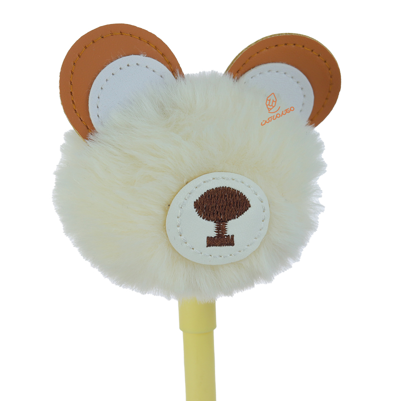 روان نویس فانتزی پولیشی زرد طرح خرس (3)