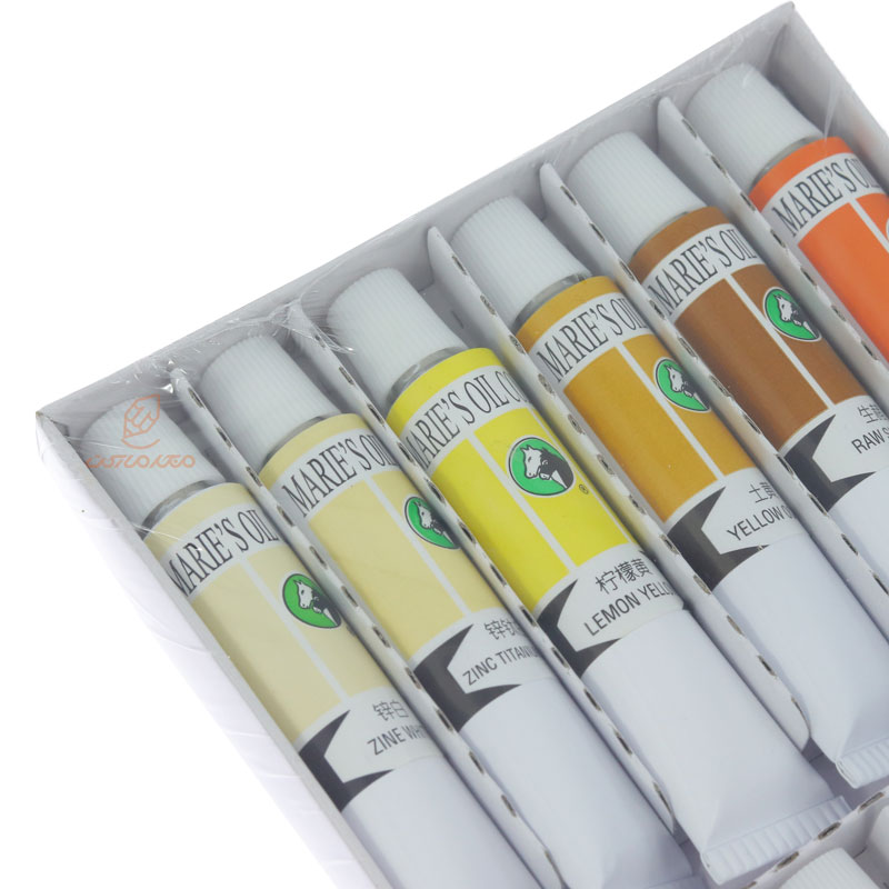 رنگ روغن 18 رنگ ماریس