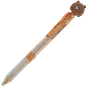 خودکار پاکن دار فانتزی قهوه ای طرح خرس KUKI KK-6870