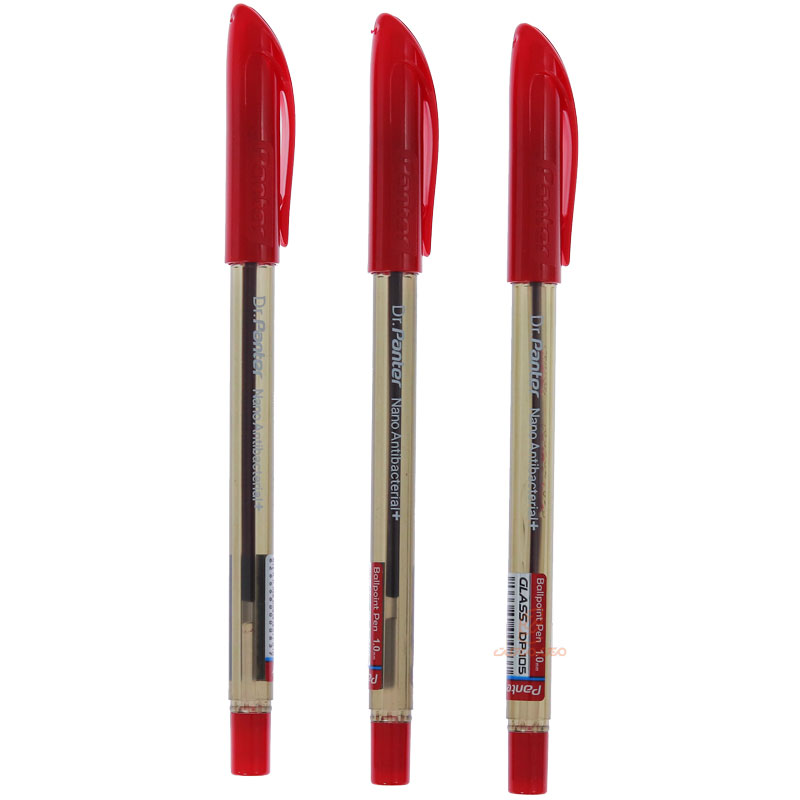 خودکار قرمز 1.0 فوق روان دکتر پنتر بسته ای