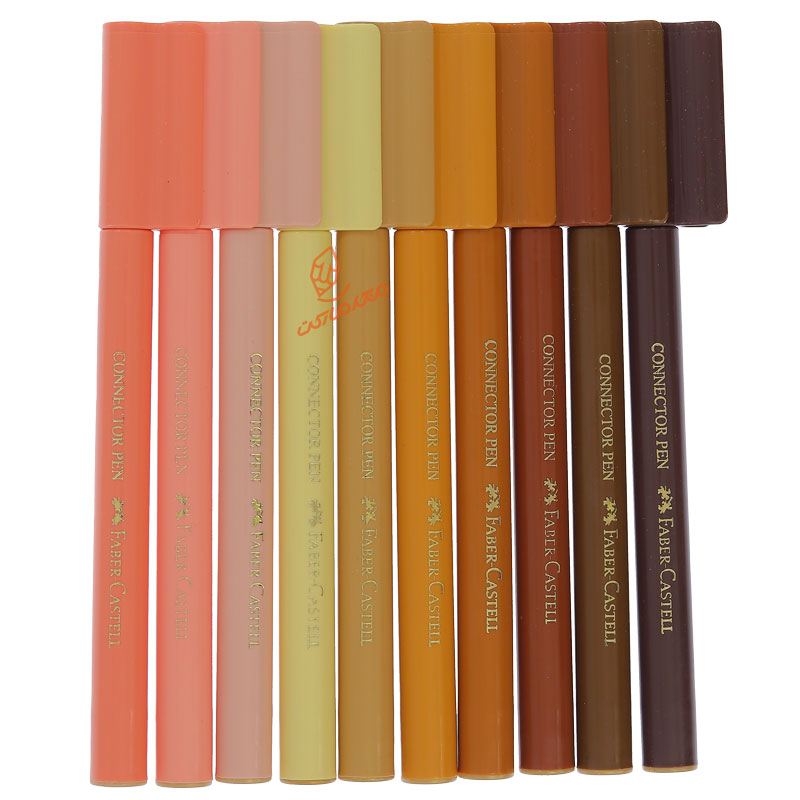 ماژیک رنگ آمیز فابرکاستل کلاسیک و رنگ پوست