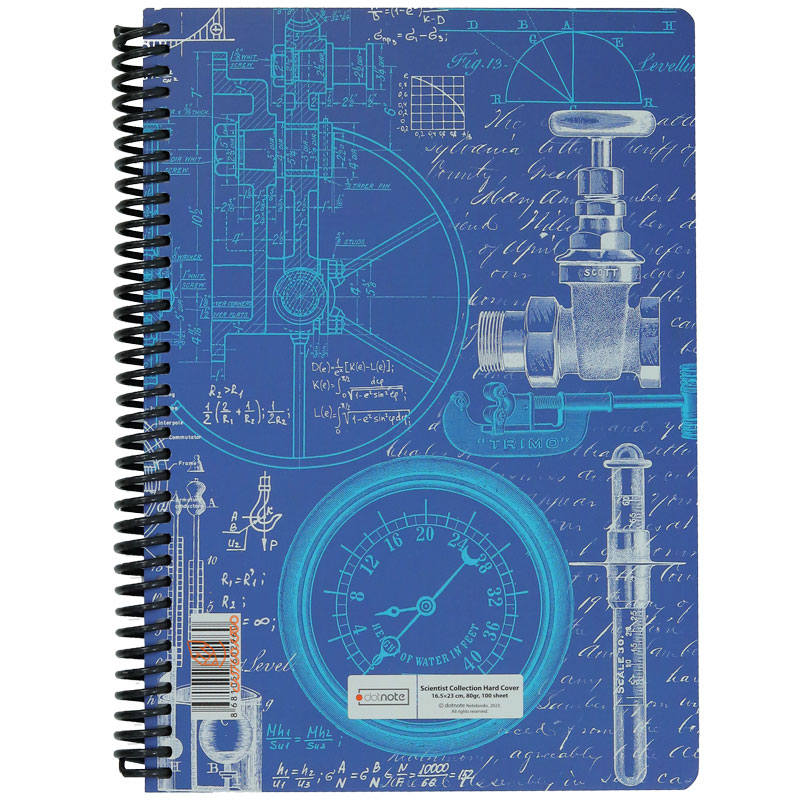 دفتر 100 برگ طرح مکانیک آبی دات نوت (2)