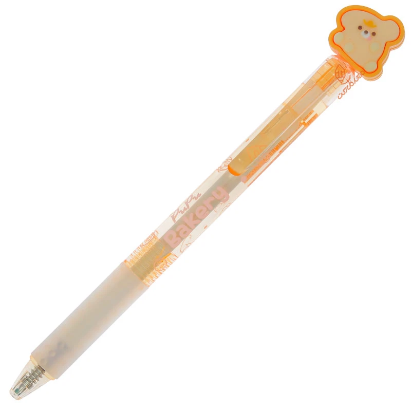 خودکار پاکن دار فانتزی نارنجی طرح نان تست KUKI KK-6870 (1)
