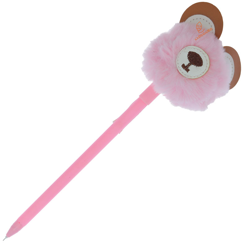 روان نویس فانتزی پولیشی صورتی طرح خرس