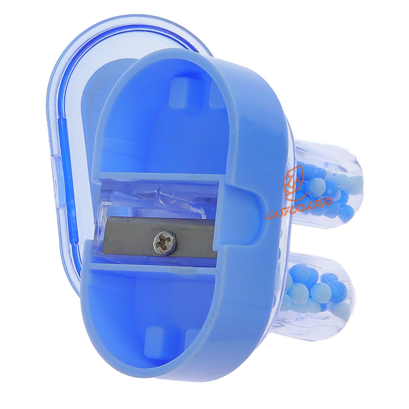 تراش مخزن دار فانتزی آبی طرح خرگوش 5859 (4)